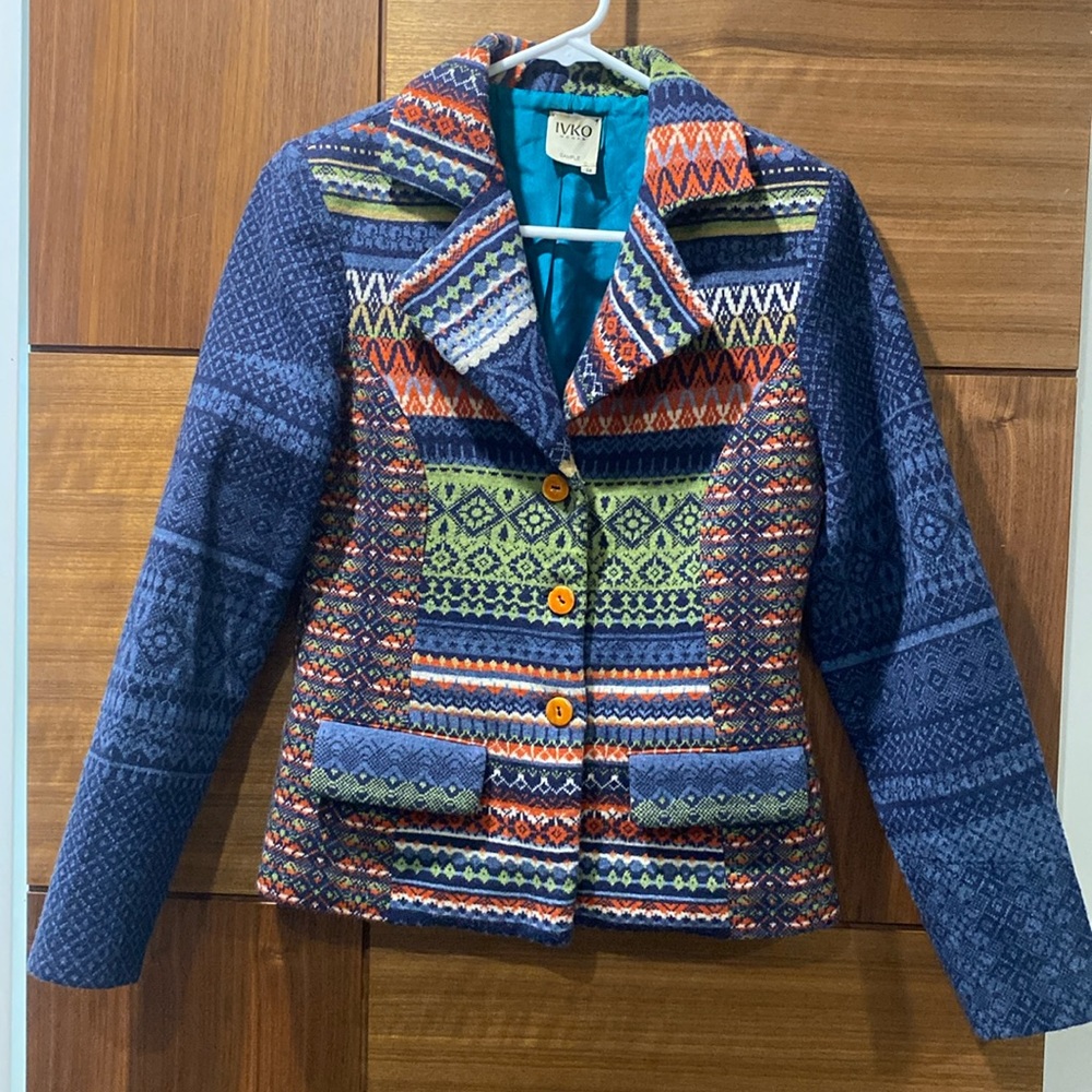 Stunning IVKO blazer jacket .